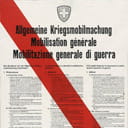 La mobilisation générale de 1939 en Suisse